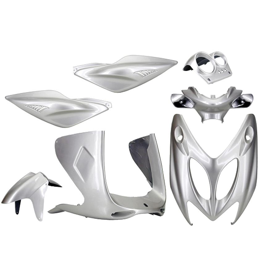thumbnail image 2 of TNT 7-Piece Fairing Kit Black Neutral For Yamaha Aerox R E2 50cc (2003-2012) – Complete Body Panels Set 2 of 5